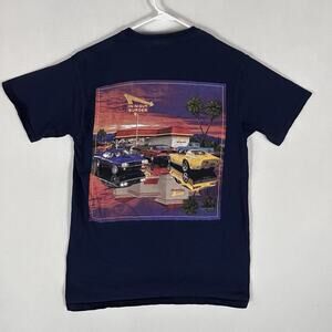 In N Out Burger California T-Shirt Mens Small Car Camaro Corvette Challenger S/S
